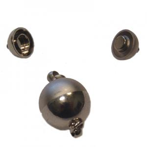 Ball 10mm matt and shiny silver colour